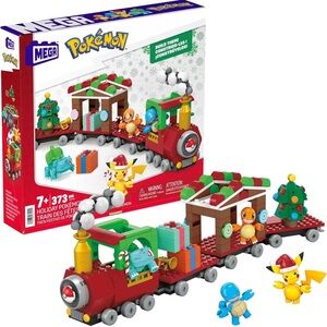 MEGA POKEMON Holiday Train Building Set NEW In Box
